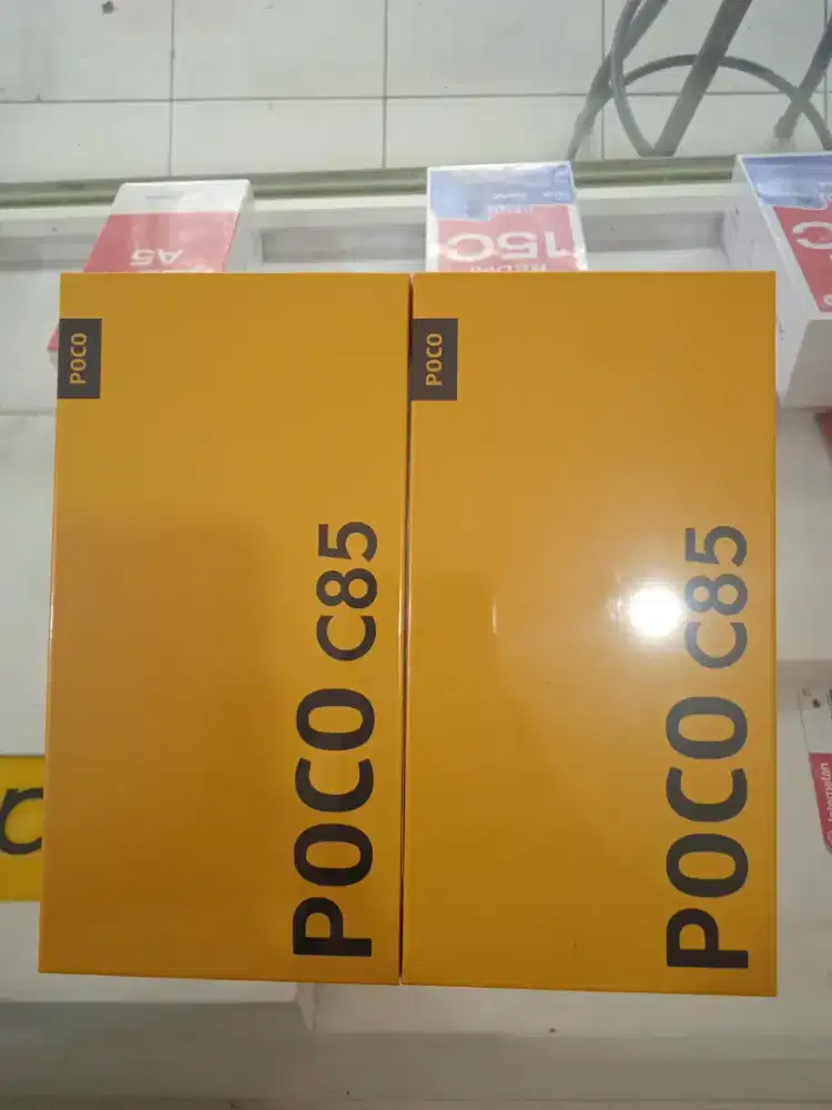 Redy POCO C85 6/128 NEW Garansi resmi 15bln