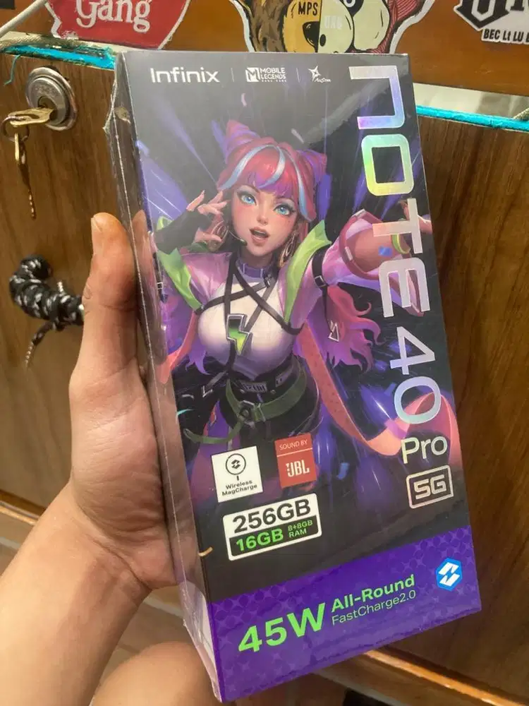 infinix note 40 pro 8/256 new