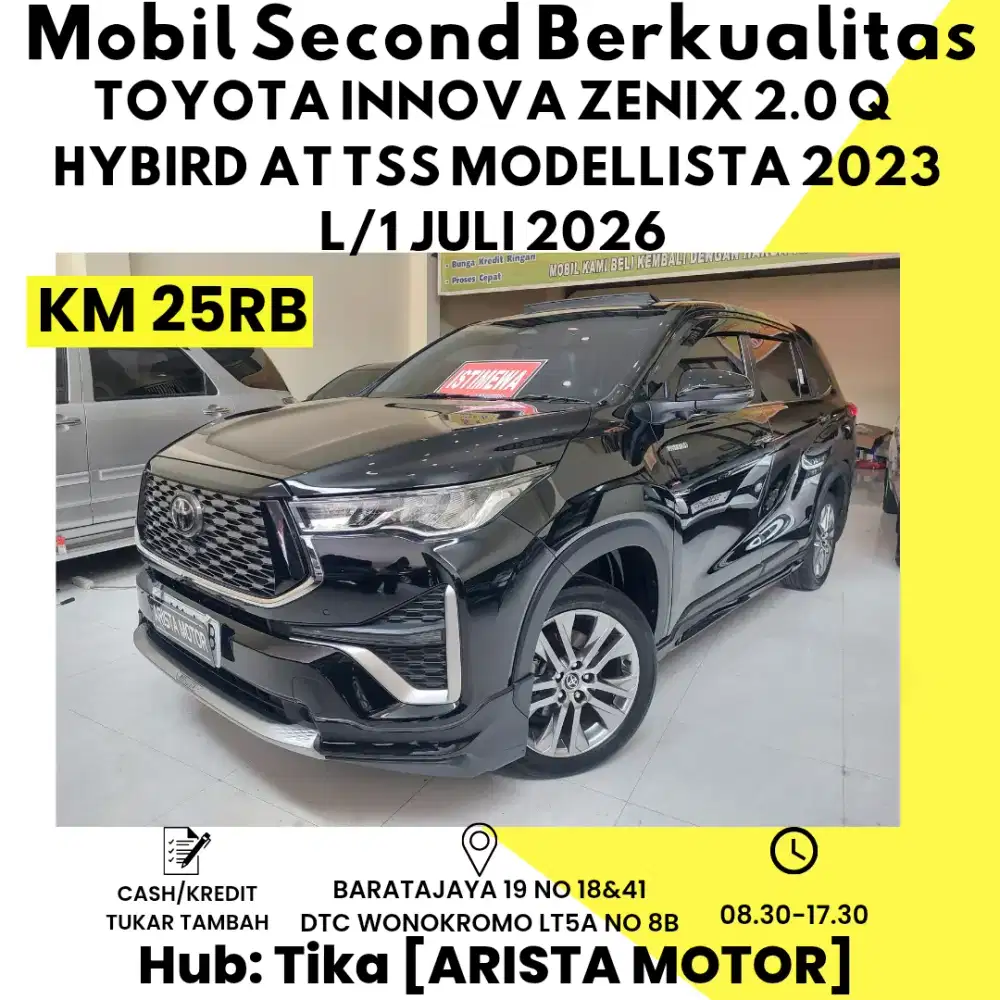 Toyota Innova Zenix 2.0 Q Hybrid TSS Modellista 2023 AT L/1'2026