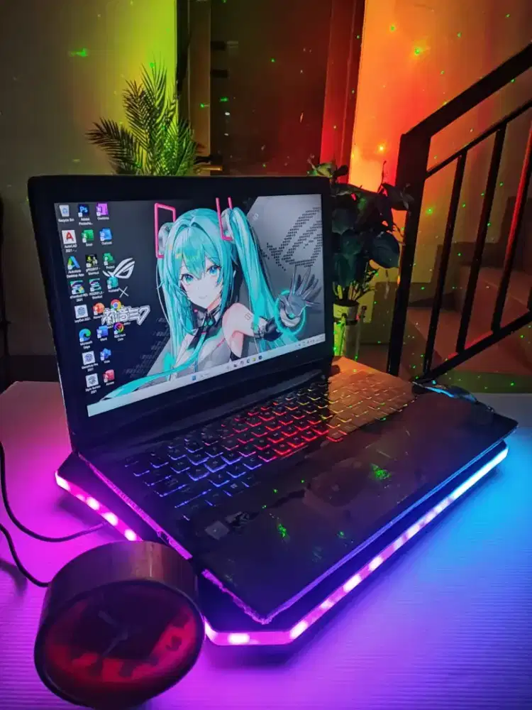 ASUS ROG STRIXT -GAMING GL553VD-308 FULSET BOX [RAM 16GB DUAL SSD]