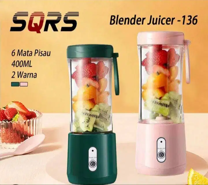 Blender Botol Portable Dan Ringan Cocok Untuk Di Bawa Kemana-Mana