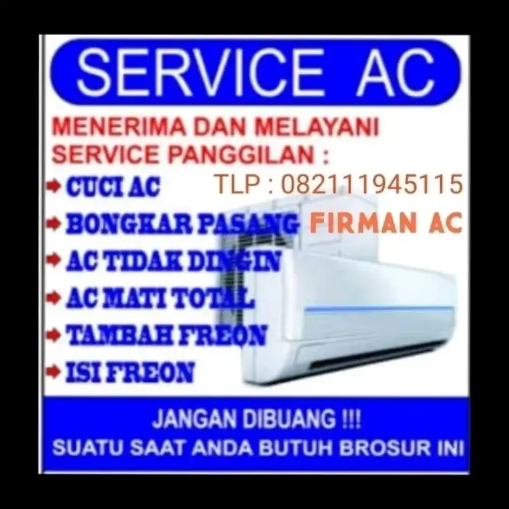 Servis ac panggilan bergaransi