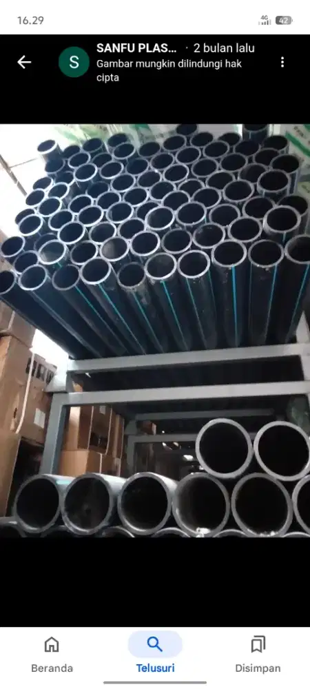 PIPA HDPE READY STOK