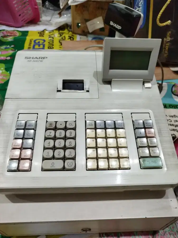 Mesin kasir sharp XE A207 W