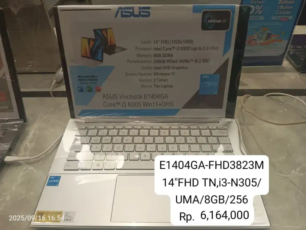 Promo kredit laptop asus gratis 2kali angsuran