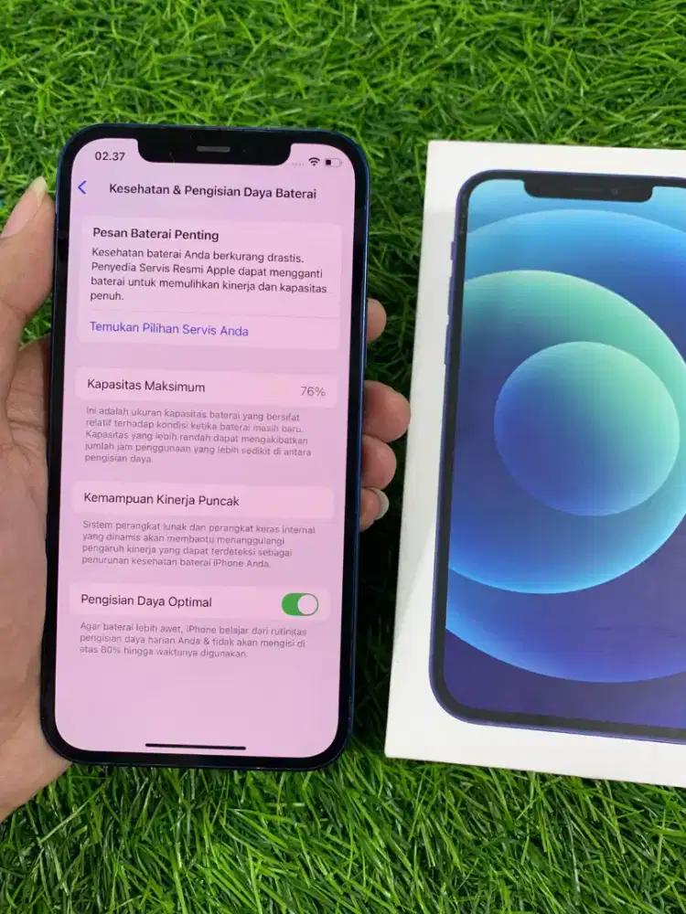 Iphone 12 256gb iBox 
Lengkap