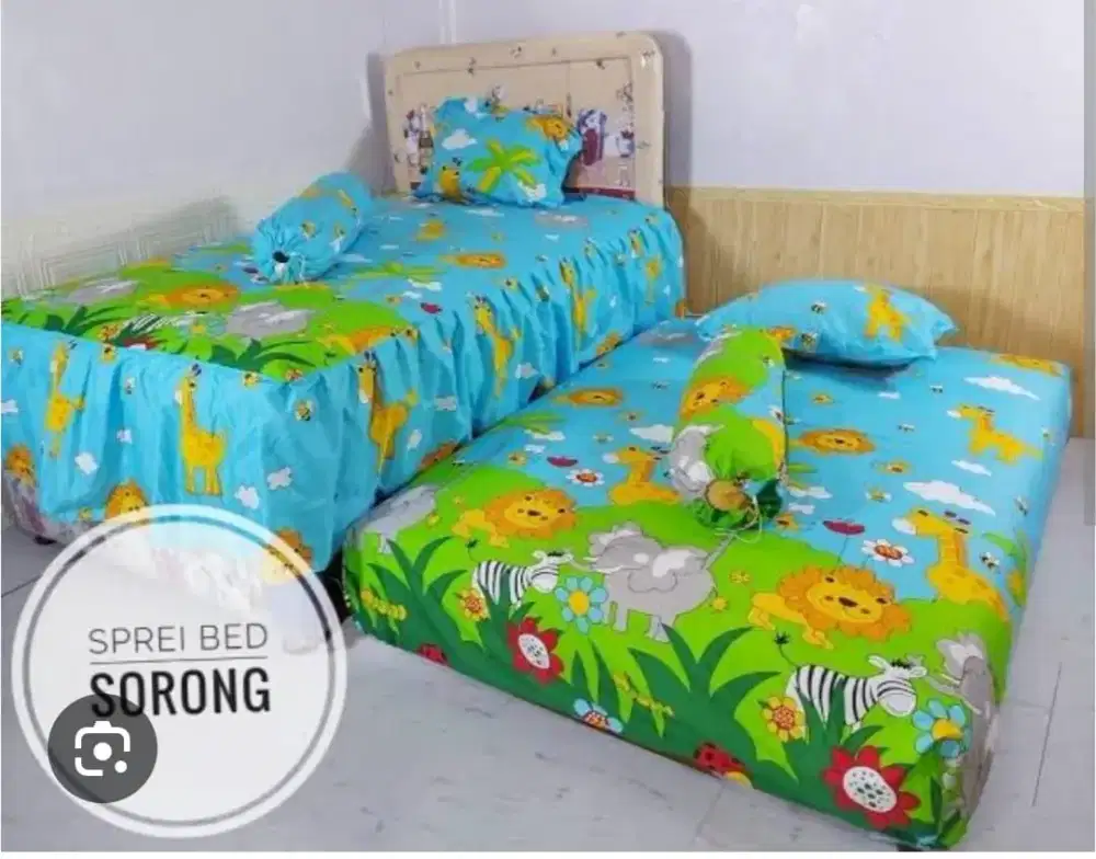 Sprei sorong motif