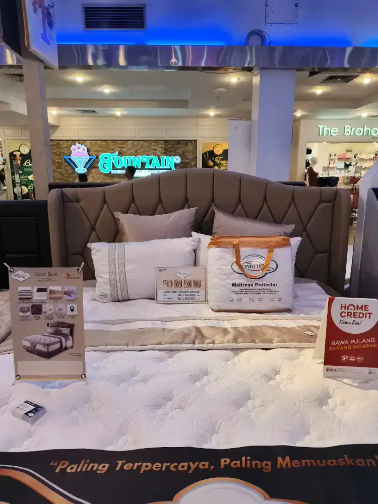 PROMO TRIPLE ZERO TEMPAT TIDUR COMFORTA DP 0 BUNGA 0% ADM 0 MODAL KTP