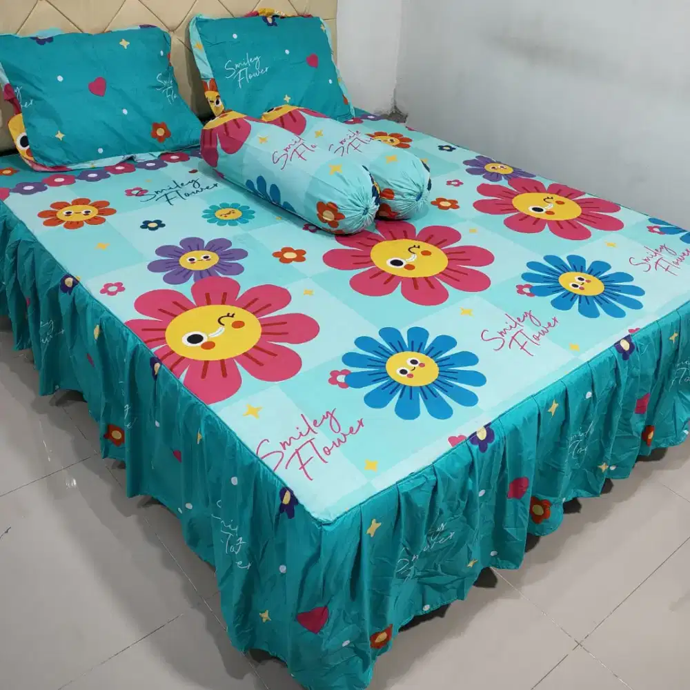 Sprei rumbai motif