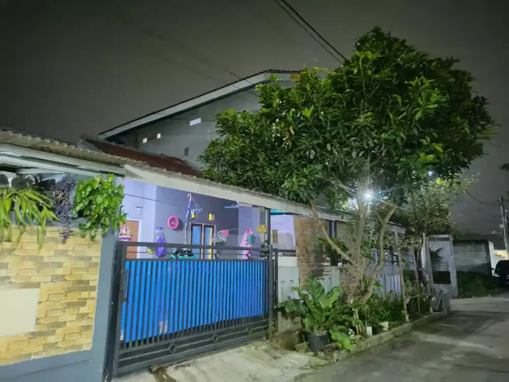 Dijual Rumah bebas banjir 2 lantai di Perum Ambar telaga 3 residence