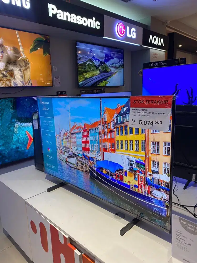 HISENSE LED GOOGLE TV 50 INCH 50U6K