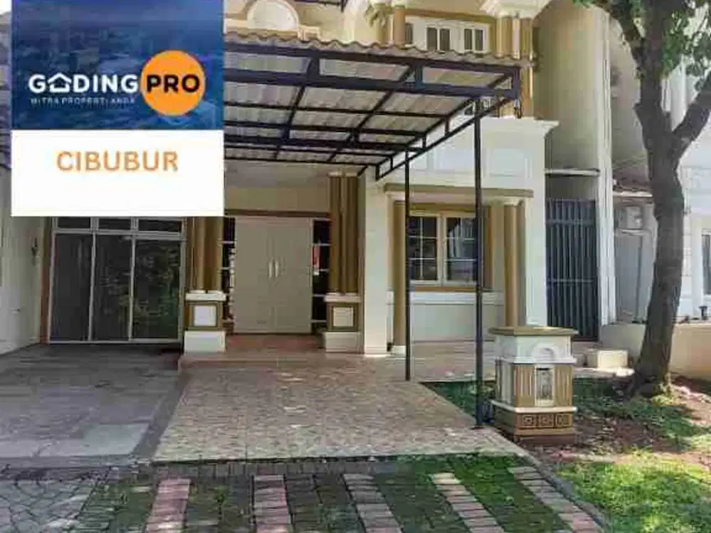 Dijual rumah di kota wisata dekat mall living world cibubur