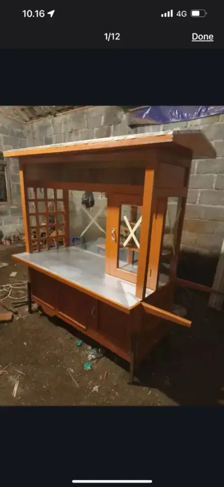 Gerobak Angkringan jg Melayani Pesanan Grobak Bakso Mie Bubur Sate dlL