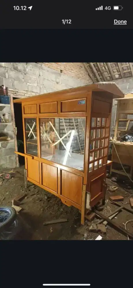 Gerobak Angkringan jg Melayani Pesanan Grobak Bakso Mie Bubur Sate dlL