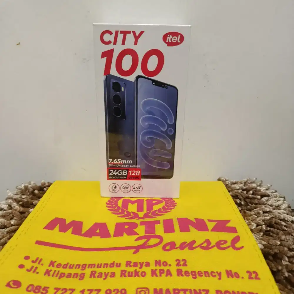Itel city 100 8/128 new
