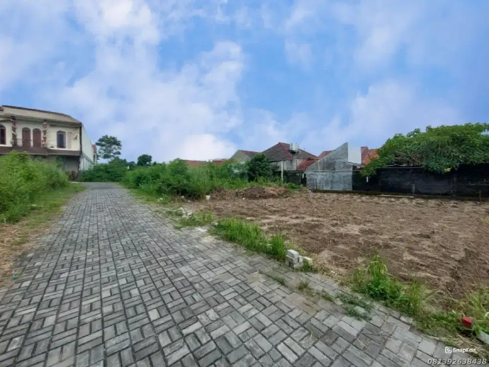 Dijual Tanah Jogja Banteng Selatan Jl. Damai Dekat Jalan Palagan Sleman