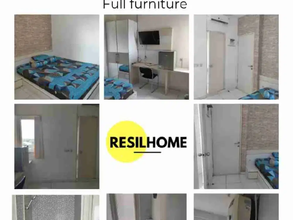 disewakan perbulan apartemen studio aeropolis termurah sebrang bandara Soekarno-Hatta Neglasari Tangerang Banten AR3 tower 1 aeropolis residence 3