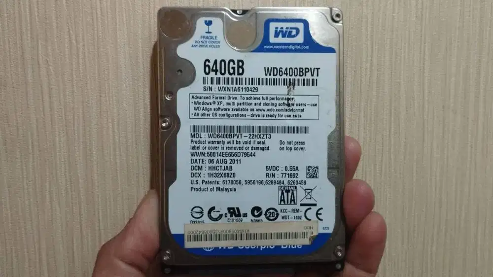 Hardisk Laptop WD Blue
