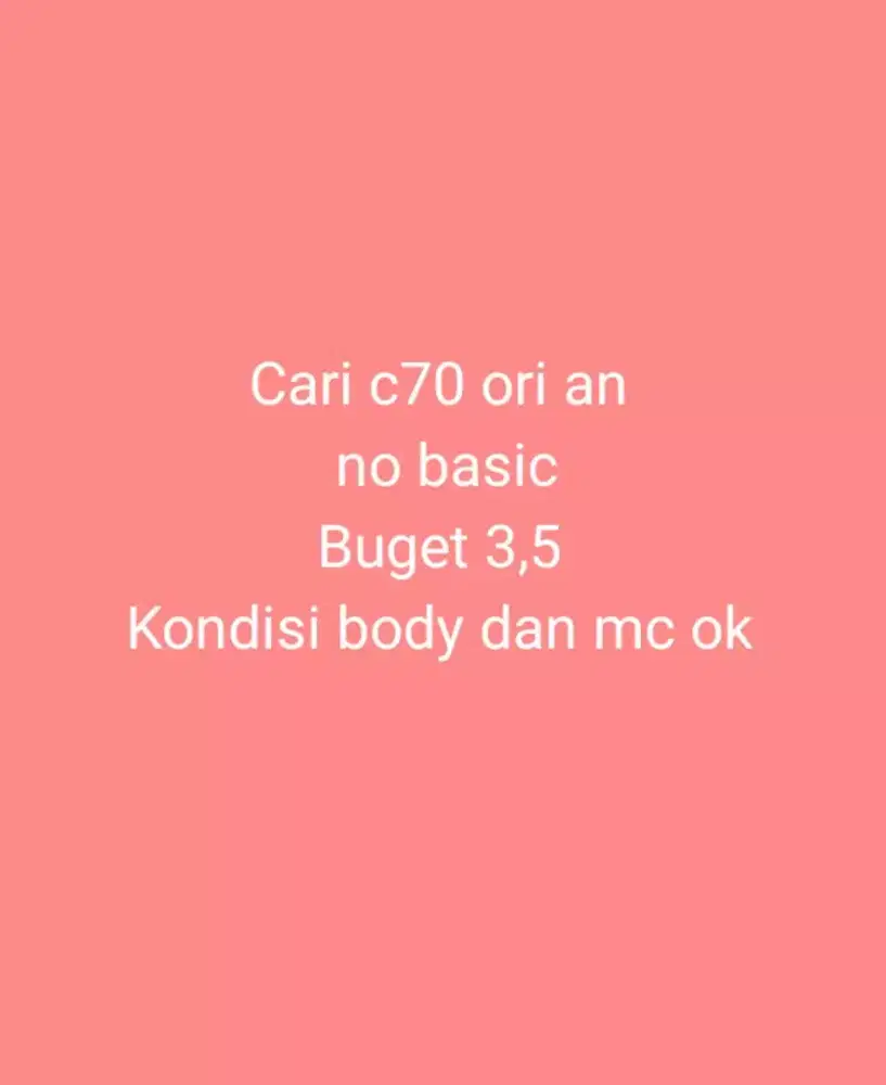 Cari motor honda c70