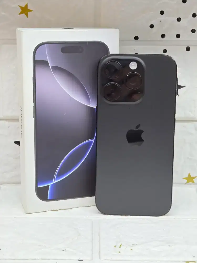 Iphone 16 pro 256gb second resmi