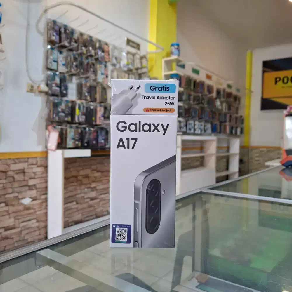 Samsung A17 8/256GB garansi resmi tam 1 tahun