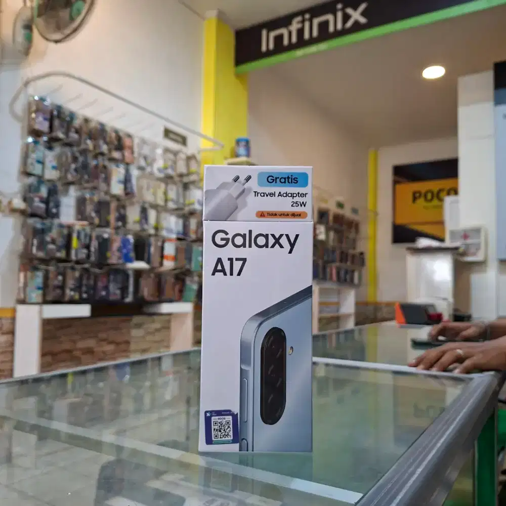 Samsung A17 8/128GB garansi resmi tam 1 tahun