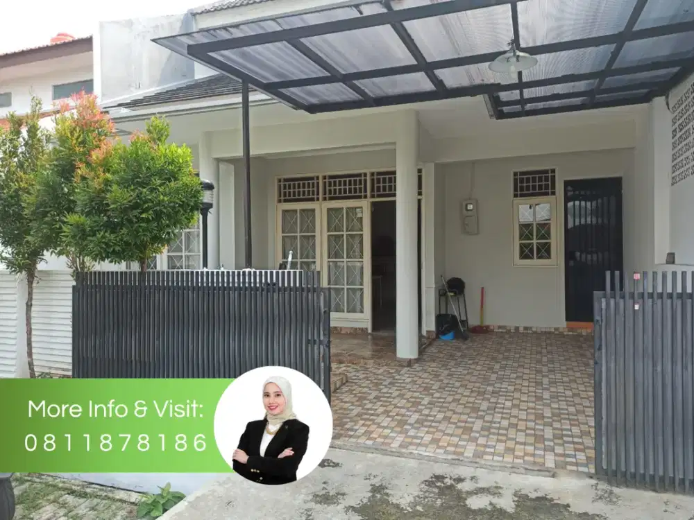 Rumah Minimalis 1,5 Lantai Siap Huni di Sektor 9 Bintaro | KH