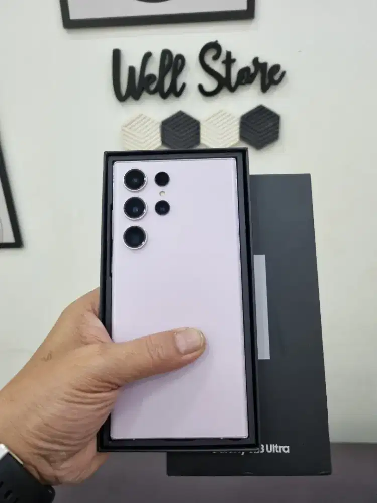 SAMSUNG S23 ULTRA 12/256 MULUS LIKE NEW RESMI