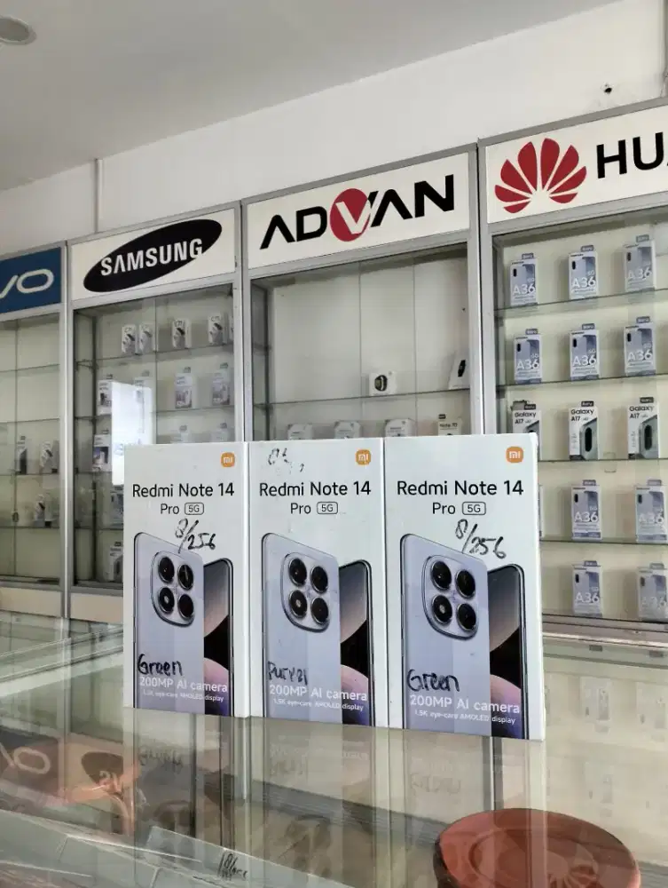 Redmi Note 14 Pro 5G (8/256) Baru Resmi Xiaomi⁵