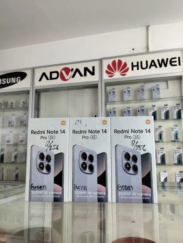 Redmi Note 14 Pro 5G (8/256) Baru Resmi Xiaomi⁷