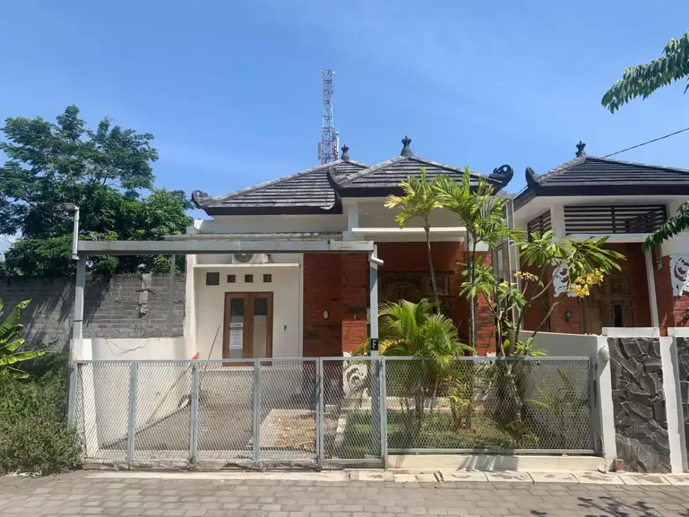 DIJUAL MURAH RUMAH SECOND ETNIK MODERN DI PRAMBANAN DEKAT JL.RAYA JOGJA-SOLO