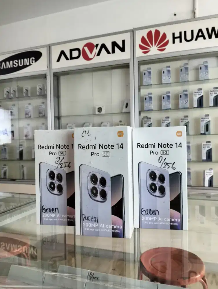 Redmi Note 14 Pro 5G (8/256) GB Baru Resmi Xiaomi⁹