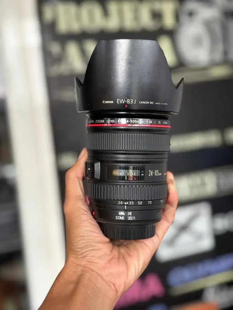 Canon EF 24-105 F4 L IS USM Mulus Free UV Filter