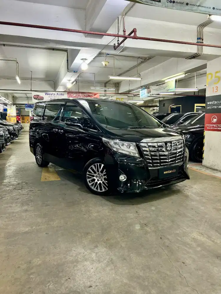 KM 72rb Toyota Alphard G ATPM 2016 Like New bkn 2017