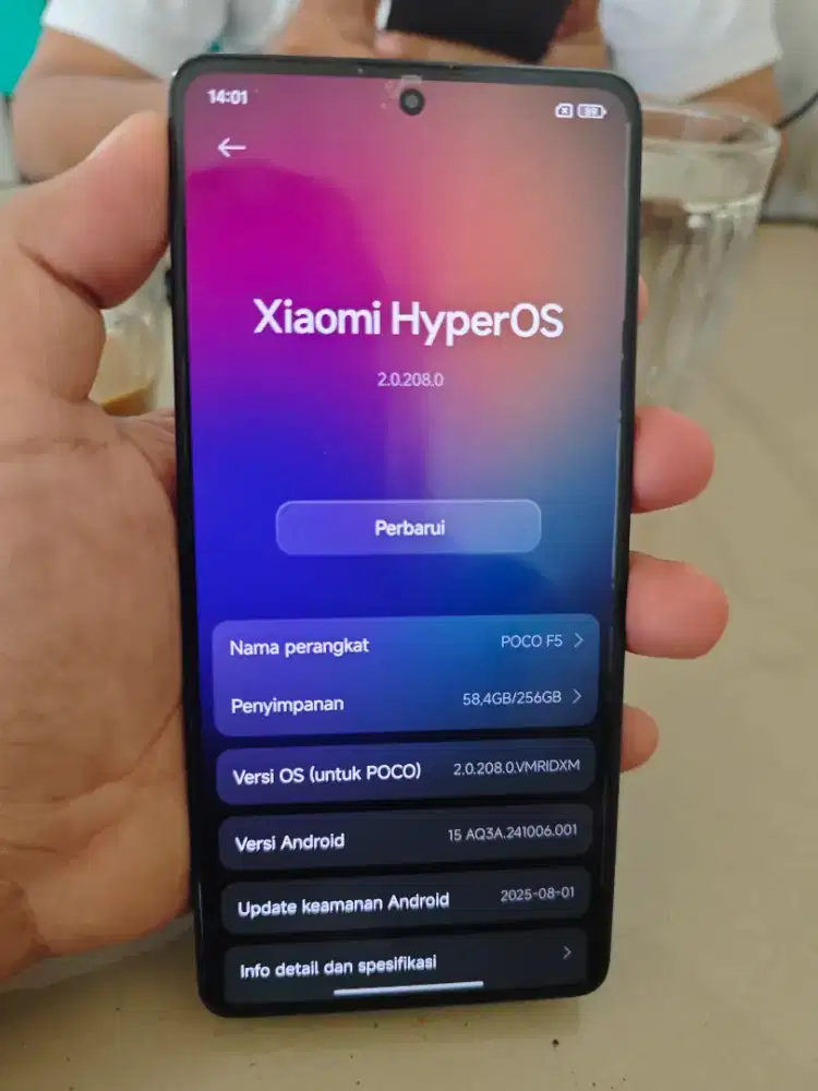 Poco F5 12/256 Fullset Original