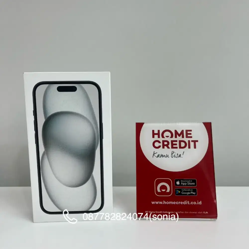 Cicilan iPhone 13 128GB black bebas 2 kali angsuran home credit