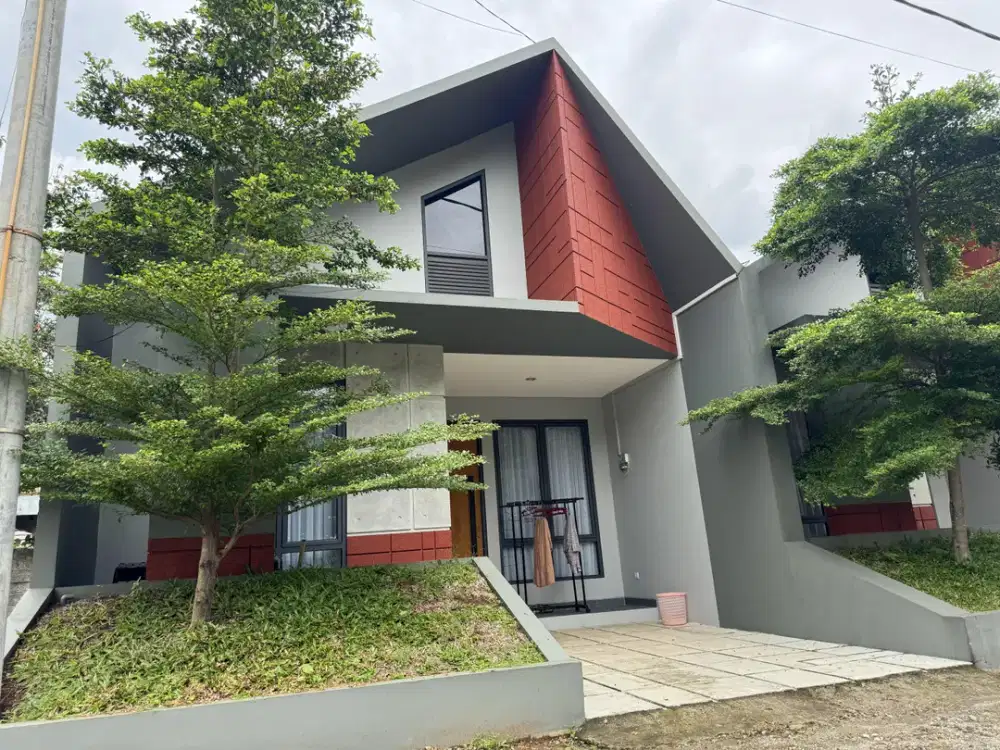 Rumah Industrial Spek Bangunan Bata Merah di Cibinong Bogor