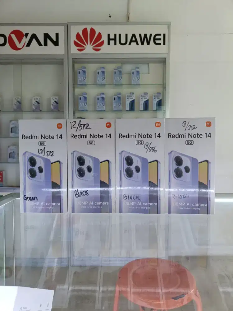 Redmi Note 14 5G (8/256) Baru Resmi Xiaomi ¹
