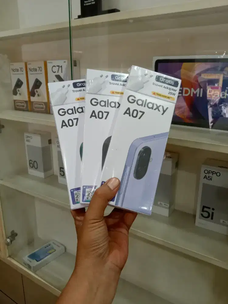 SILAHKAN WHATSAPP Samsung Galaxy A07 4/128 Garansi resmi 1thn