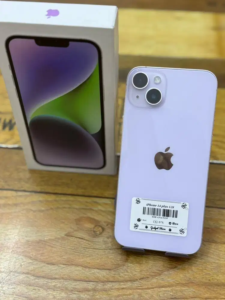 Iphone 14 plus 128gb purple x iBox