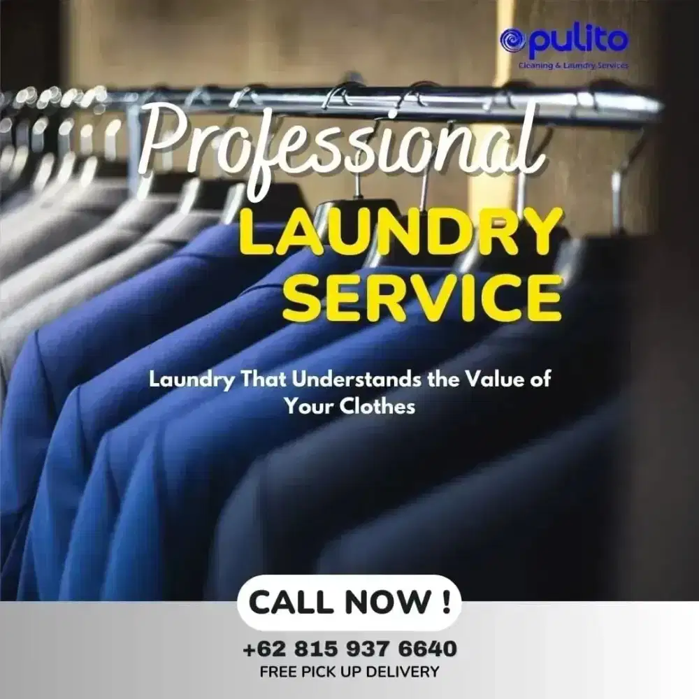 Lowongan Administrasi Laundry