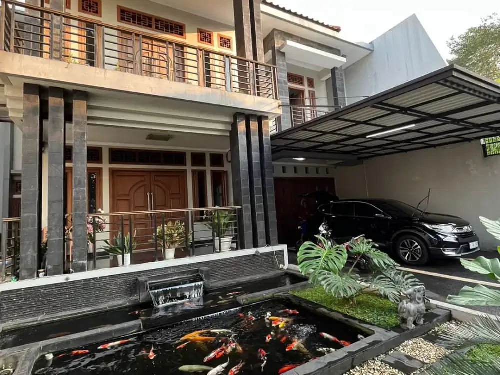 RUMAH TANAH LUAS BINTARO SEKTOR 7 ada KOLAM RENANG