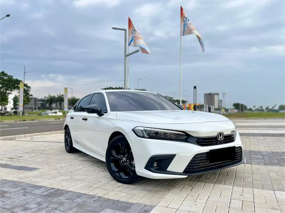 (KM 16 RIBU) Honda Civic RS Turbo Sensing Putih 2023 FULL BODY PPF