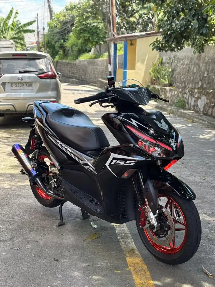 Yamaha Aerox new thn 2021 Full modif siap pakai
