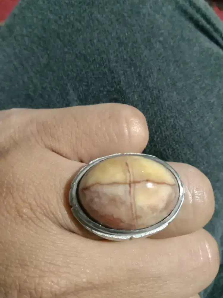 jual batu akik tapak jalak tali merah