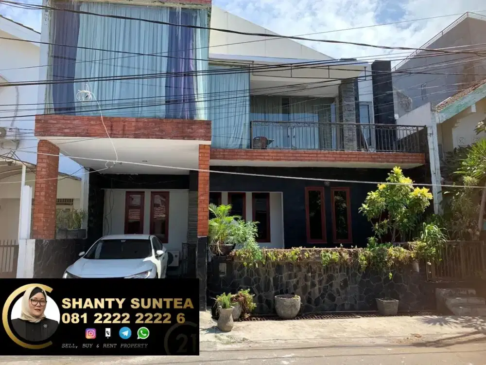 Rumah 2 Lantai Minimalis Kondisi Baik di Sektor 5 Bintaro SC-16708