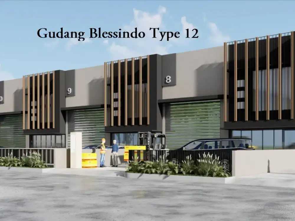 Gudang Bagus di Kawasan Industri Blessindo , Legok Tangerang Banten