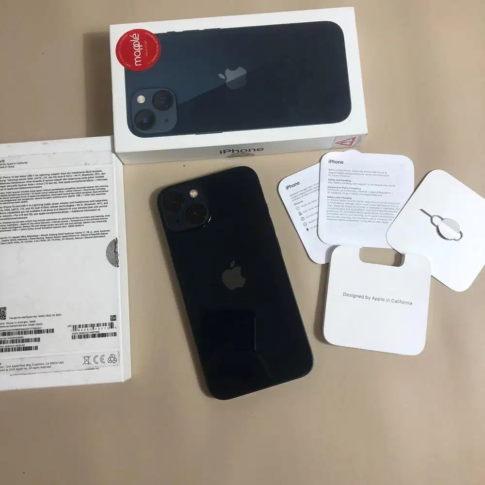 iPhone 13 128GB BH 100% Garansi On Juli 2026