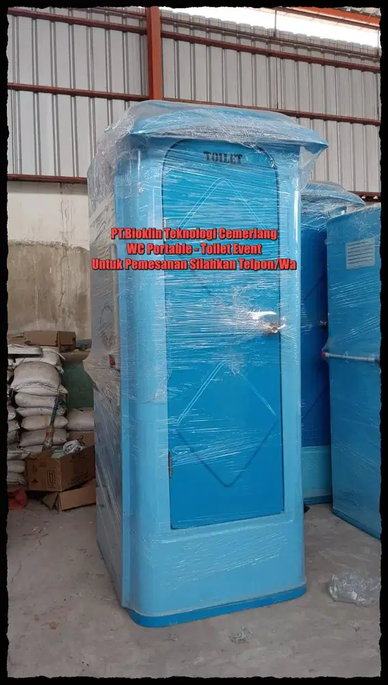 Toilet Fiberglass - Toilet Out Door - Wc Portable -Toilet Proyek
