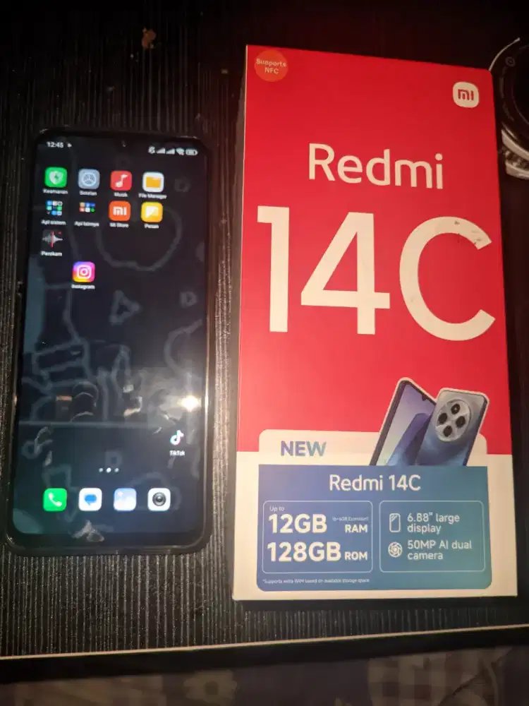 xiaomi 14c baru pakai 2 hari second